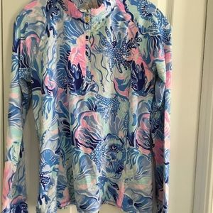 Lilly Pullitzer Luxletic Half Zip